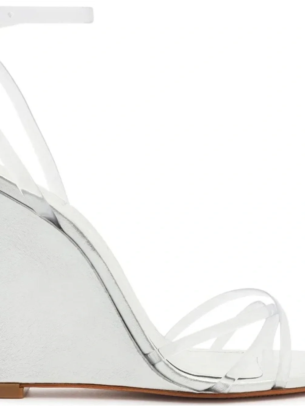 SCHUTZ Amelia Leather Wedge Sandal